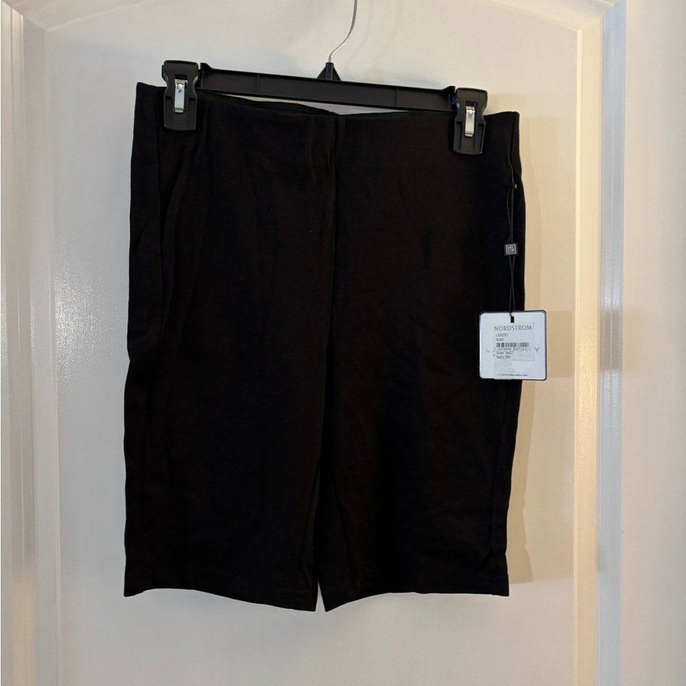 Black Laundry by Shelli Segal Bicycle Shorts Sz S NWT